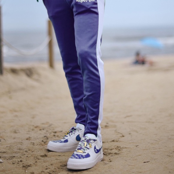 Nike Air Force 1 ‘07 Custom Blue - Picture 4 of 4